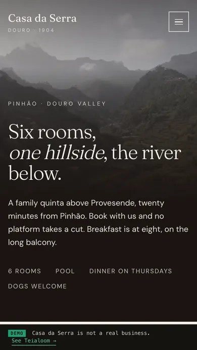 Casa da Serra. Guesthouse · Douro Valley